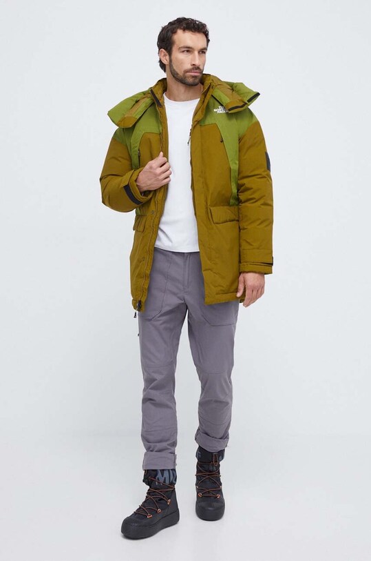 The North Face geaca NF0A852DOOT1 verde AW23