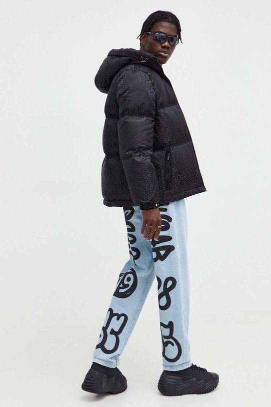 Páperová bunda GCDS FW23M170201 čierna AW23