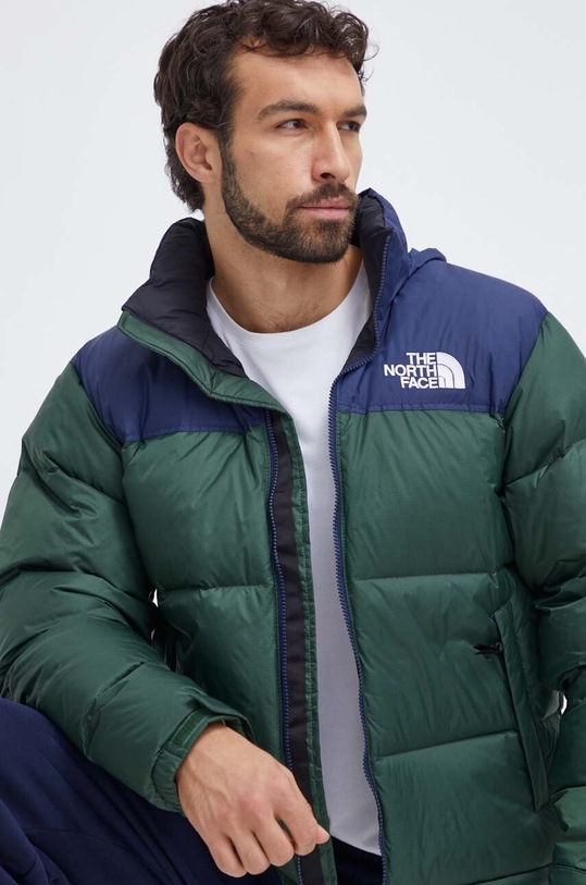 The North Face kurtka puchowa zielony NF0A3C8DOAS1