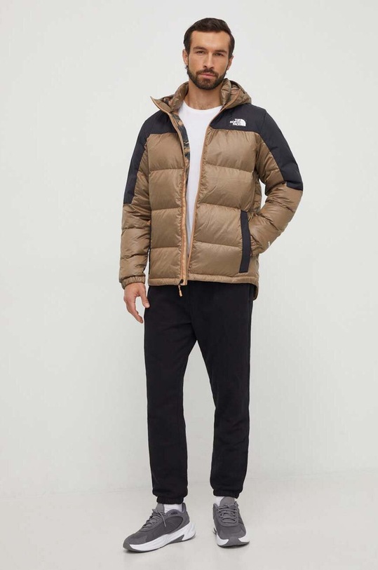 The North Face kurtka sportowa puchowa Diablo NF0A7ZFQKOM1 brązowy AW23