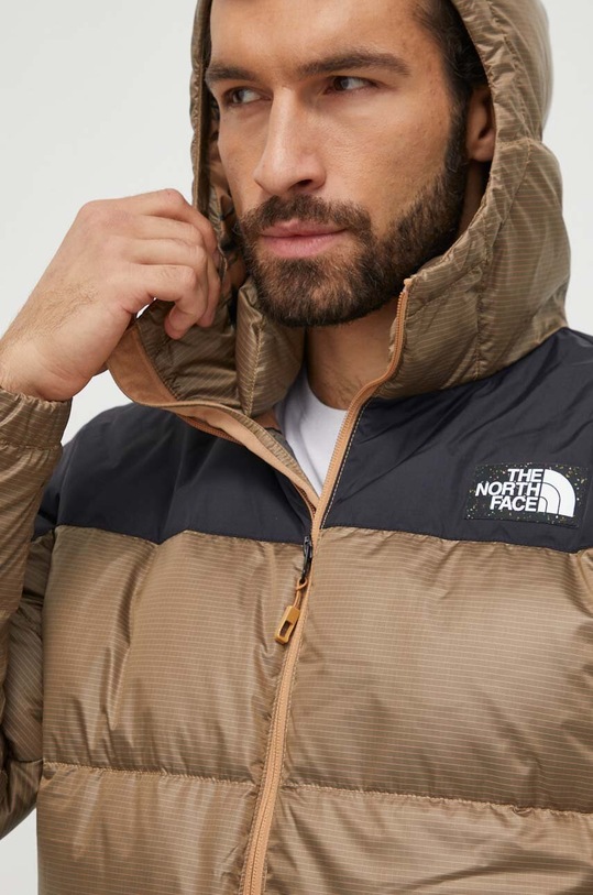 The North Face kurtka sportowa puchowa Diablo brązowy NF0A7ZFQKOM1