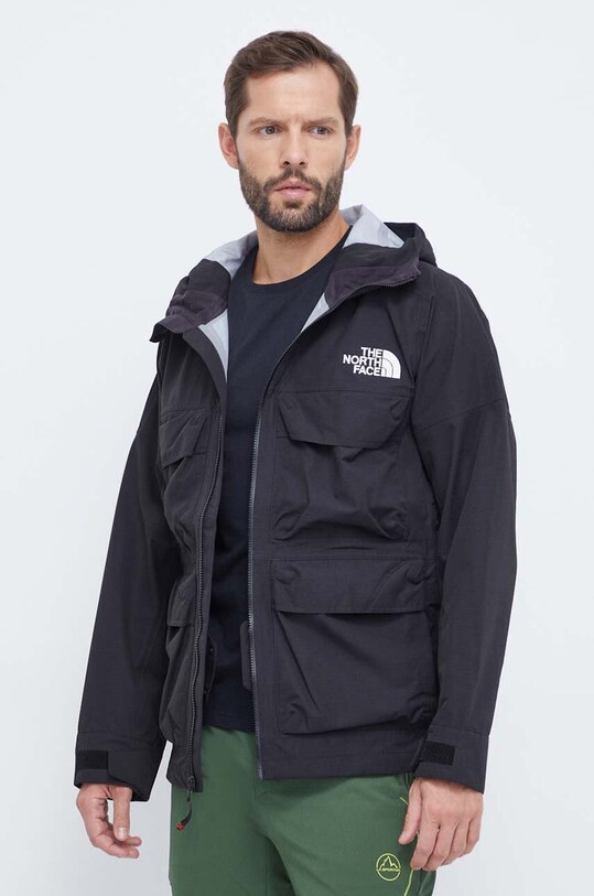 The North Face geaca Dragline NF0A82V2JK31 negru AW23