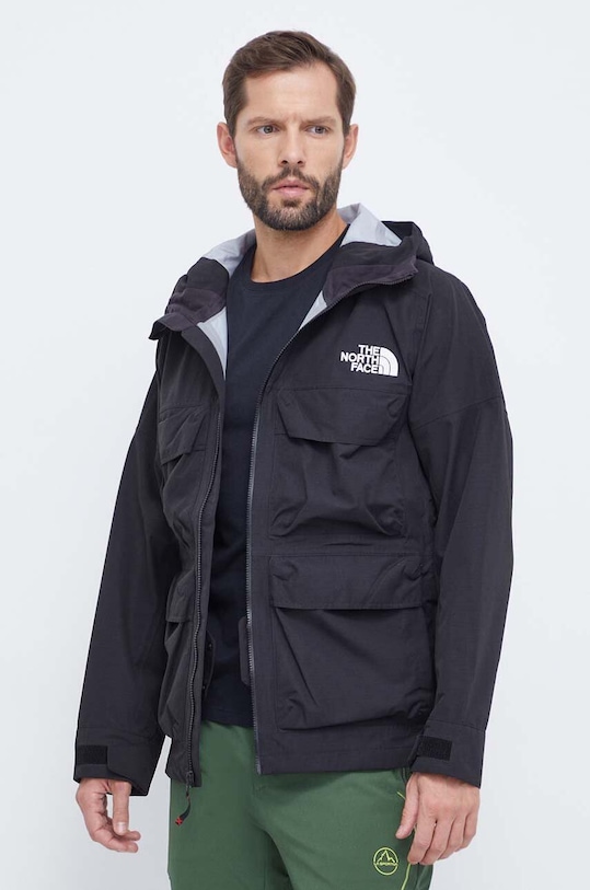 The North Face rövid kabát Dragline NF0A82V2JK31 fekete AW23