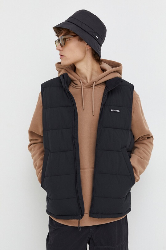 Abercrombie & Fitch bezrękawnik bez kaptura czarny KI132.3066.900