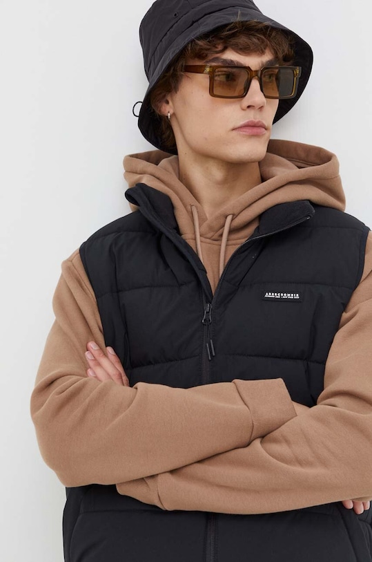 Abercrombie & Fitch bezrękawnik czarny KI132.3066.900