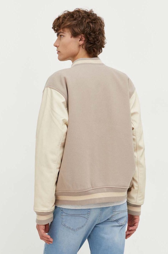 Oblačila Bomber jakna Abercrombie & Fitch KI132.3096.178 bež
