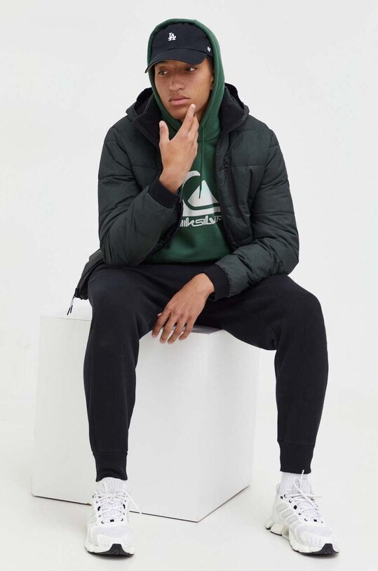 Jakna Abercrombie & Fitch KI132.3112.330 zelena AW23