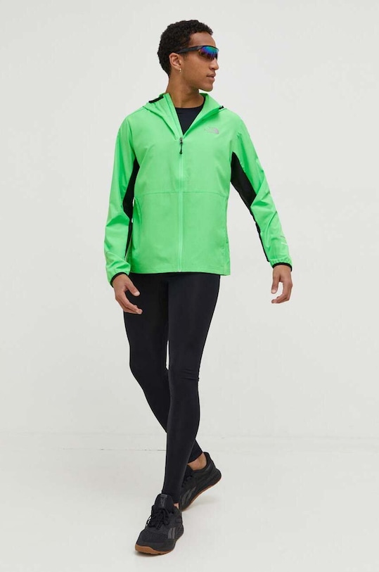 Větrovka The North Face NF0A7SXM8YK1 zelená AW23