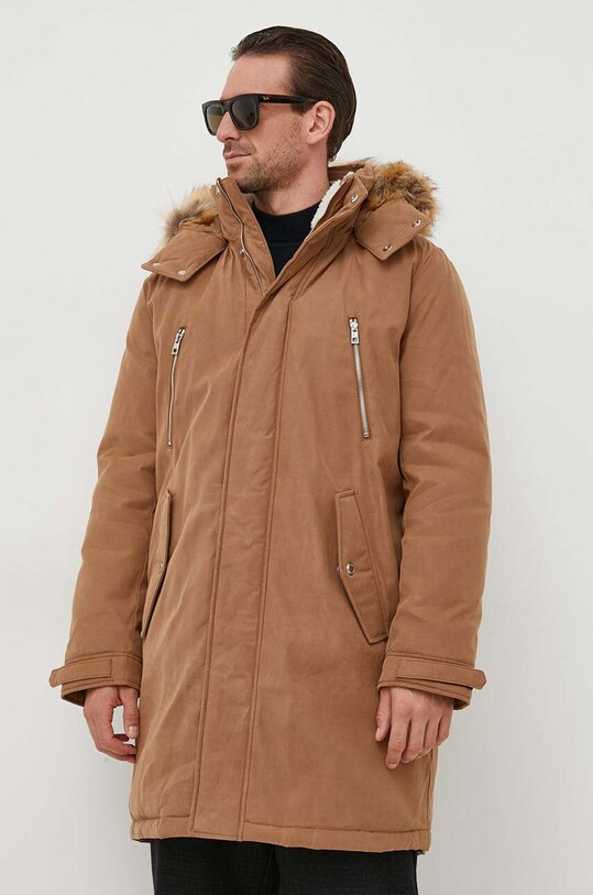 Michael Kors rövid kabát szigetelt bézs CF3206A48H