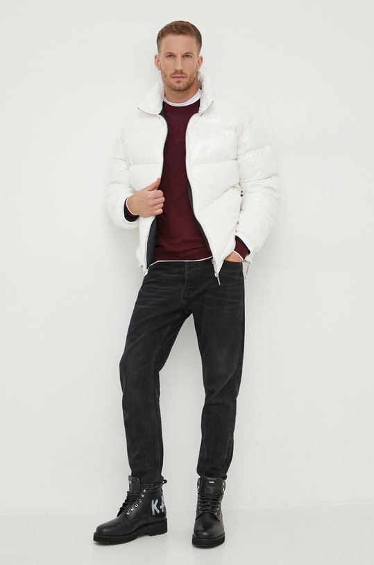 Armani Exchange kurtka puchowa 6RZBL3.ZN2RZ biały AW23