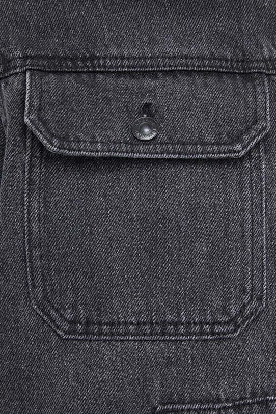 Armani Exchange geacă din denim 6RZB55.Z28UZ negru