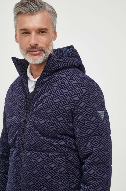 Guess geaca bleumarin M3BL19.WFOV0