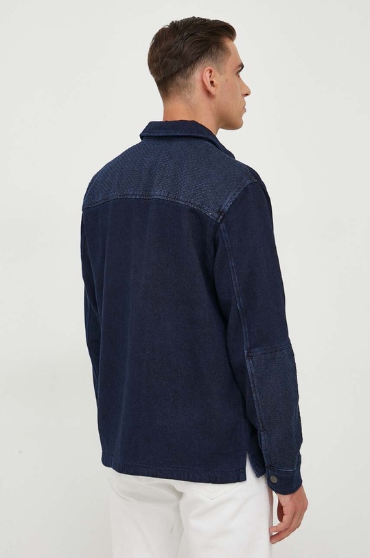 Odzież Guess koszula M3BH39.D53C0 granatowy