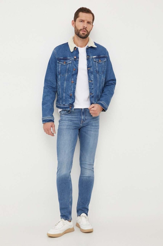 Guess kurtka jeansowa M3BN06.D4Z83 niebieski AW23
