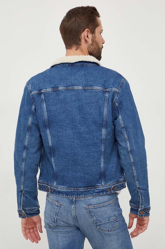 Odzież Guess kurtka jeansowa M3BN06.D4Z83 niebieski