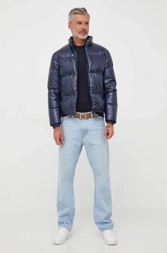 Armani Exchange kurtka puchowa 8NZBP8.ZNULZ granatowy AW23