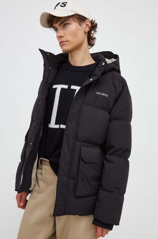 Les Deux kurtka puchowa pozostałe czarny LDM610100