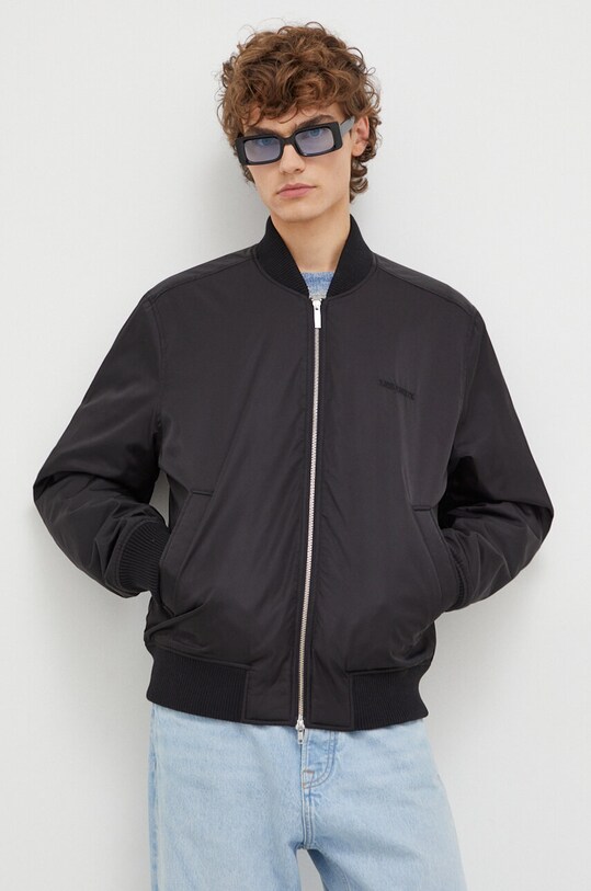 Les Deux kurtka bomber czarny LDM610101