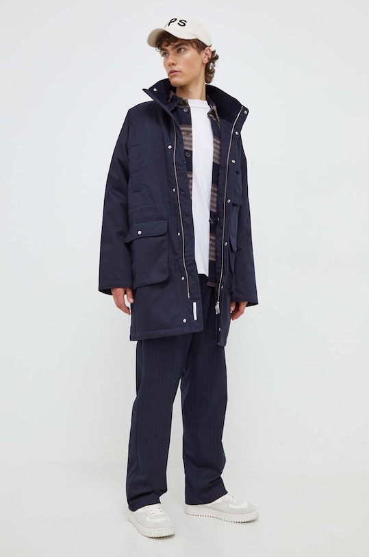 Les Deux kurtka LDM620062 granatowy AW23