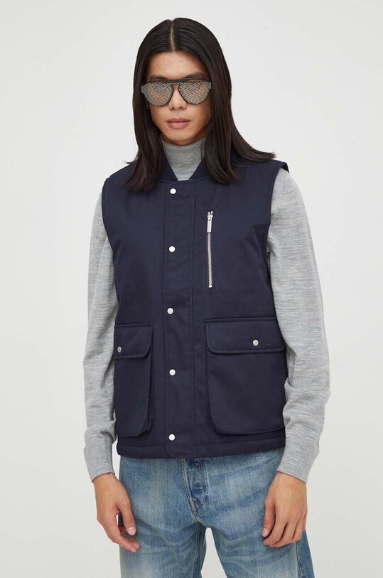 Les Deux bezrękawnik bez kaptura granatowy LDM630018