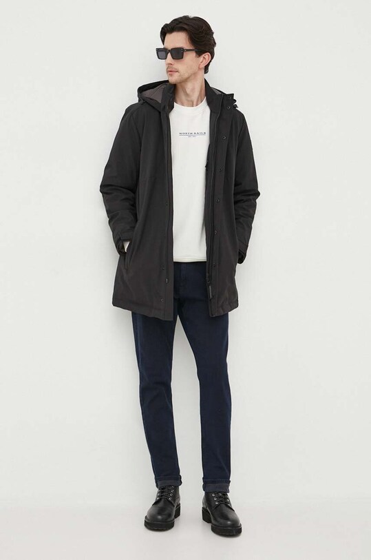 North Sails kurtka 603259 czarny AW23
