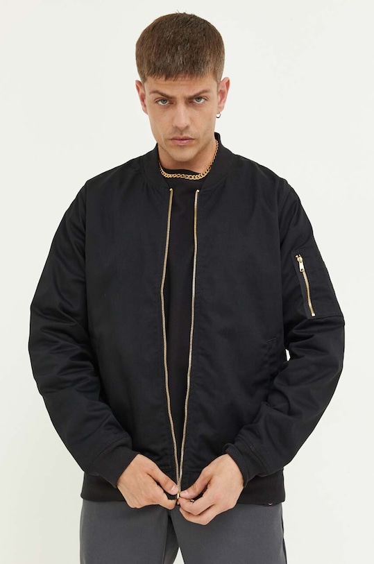 Dickies kurtka bomber nieocieplane czarny DK720230BLK1