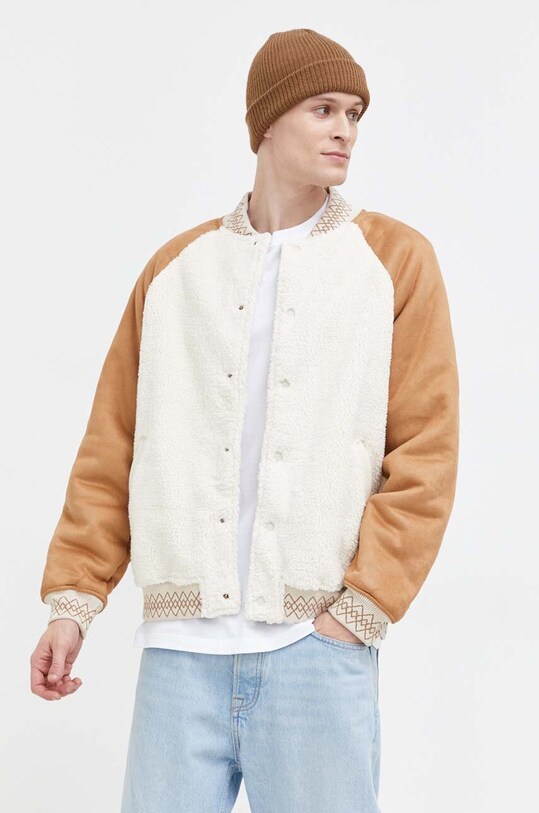 UGG kurtka bomber bez kaptura brązowy 1146550