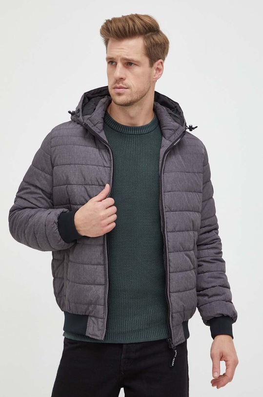 Bunda Pepe Jeans Billy Marl zateplené sivá PM402866.933