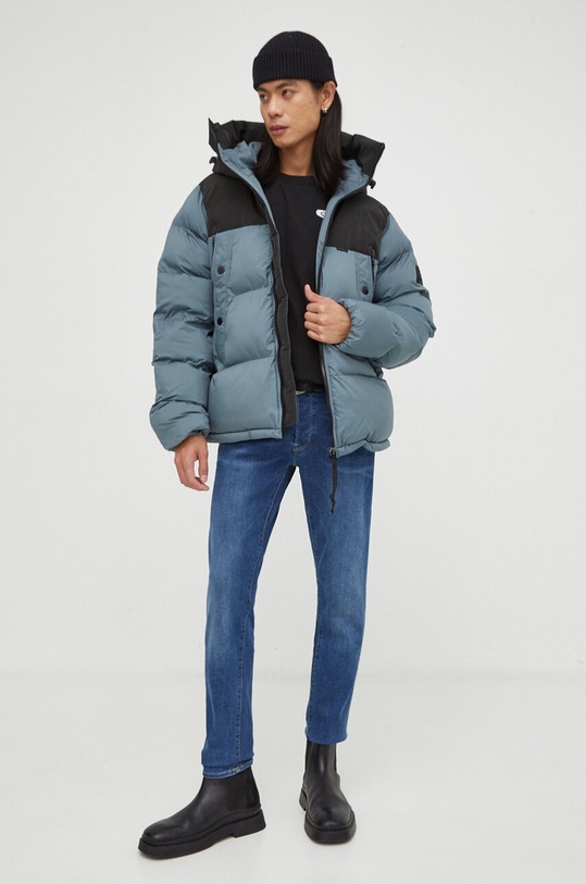 Bunda G-Star s podšívkou modrá D23645.D199