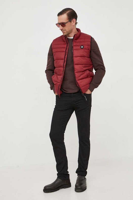 Pepe Jeans bezrękawnik Balle PM402862.299 bordowy AW23