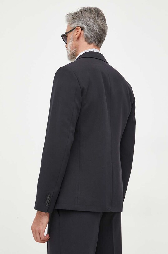Îmbrăcăminte United Colors of Benetton sacou 29HHUW00T.100 negru