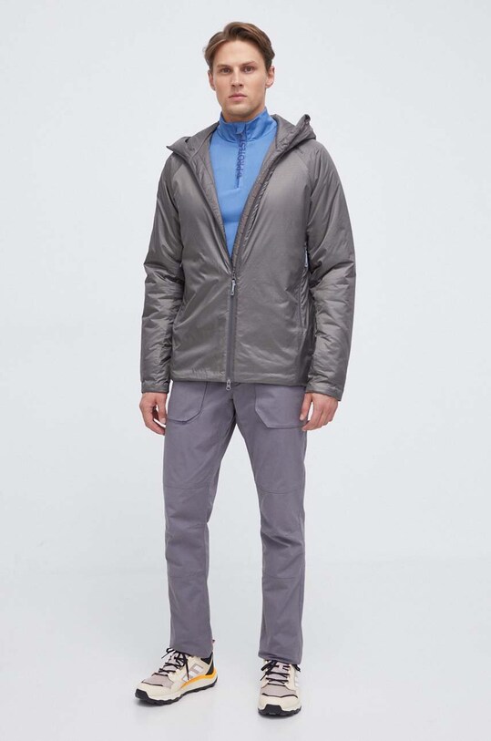 Houdini kurtka sportowa Dunfri 820007 szary AW23