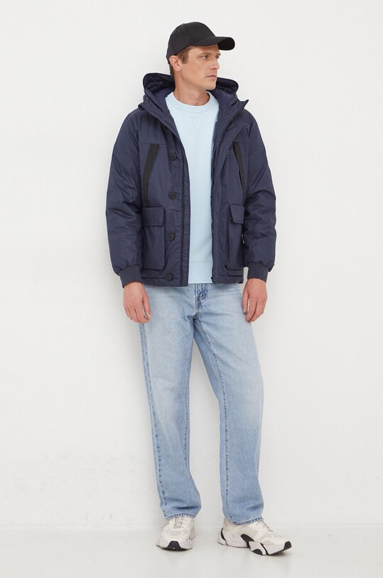 Куртка United Colors of Benetton 2KPGUN04B.016 тёмно-синий AW23