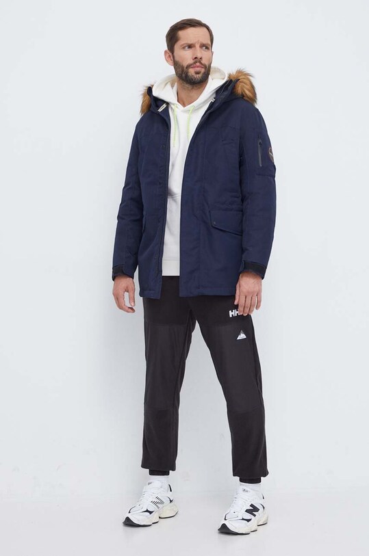 Napapijri giacca parka NP0A4HEP1761 blu navy AW23