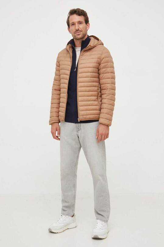 United Colors of Benetton kurtka 2BA2UN02O.34A beżowy AW23