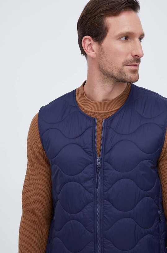 United Colors of Benetton bezrękawnik granatowy 2BA2UJ004.016