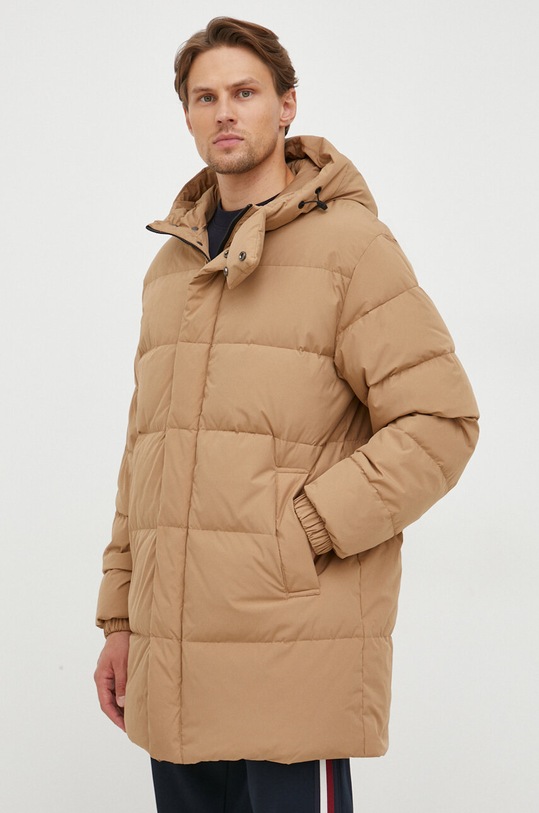Μπουφάν με επένδυση από πούπουλα United Colors of Benetton άλλο μπεζ 2JF8UN02N.34A