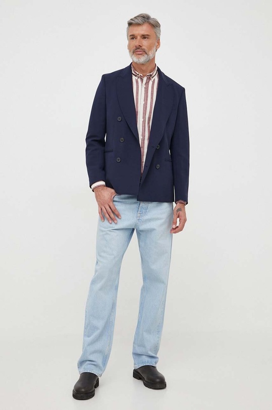 Sako United Colors of Benetton 29HHUW00T.016 mornarsko plava AW23
