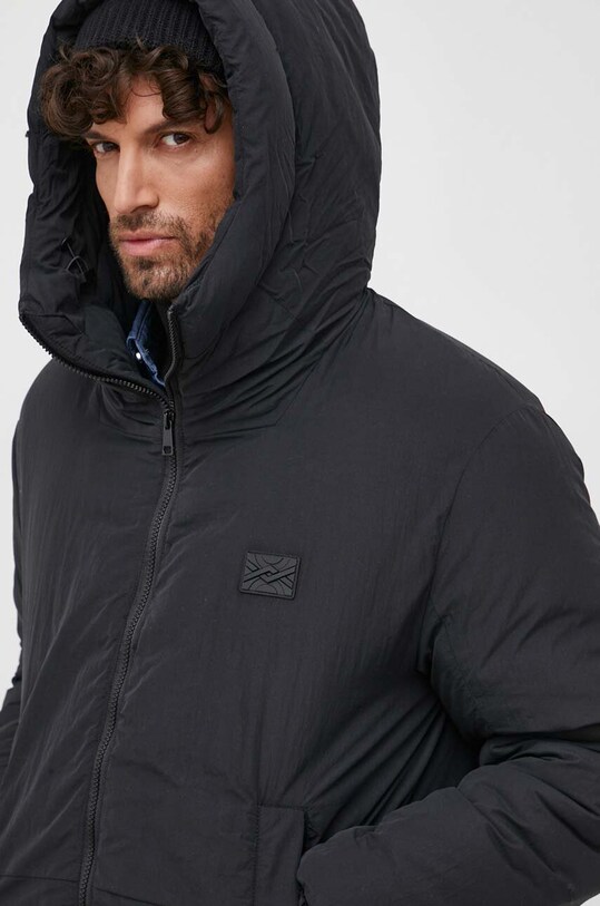 Μπουφάν United Colors of Benetton μαύρο 2T2LUN03G.100