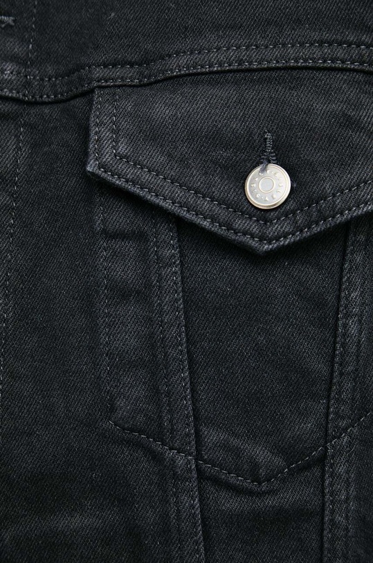 Sisley kurtka jeansowa czarny 2FRTSN02U.800