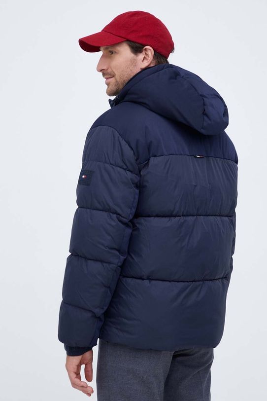 Odzież Tommy Hilfiger kurtka MW0MW32771 granatowy