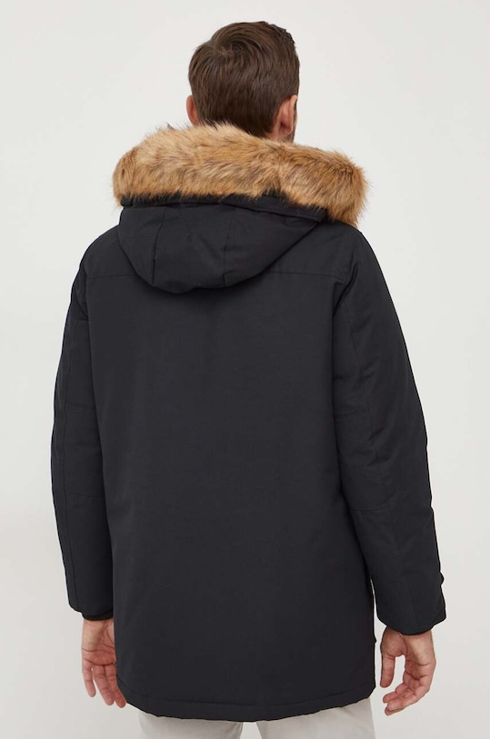 Ρούχα Μπουφάν χιονιού από πούπουλα Tommy Hilfiger MW0MW32778 μαύρο