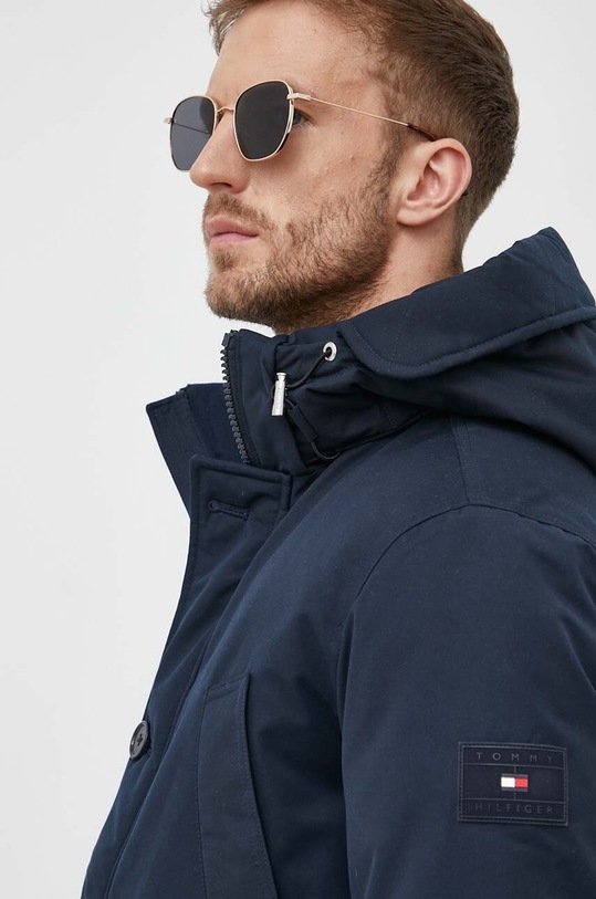 Tommy Hilfiger kurtka puchowa granatowy MW0MW32779