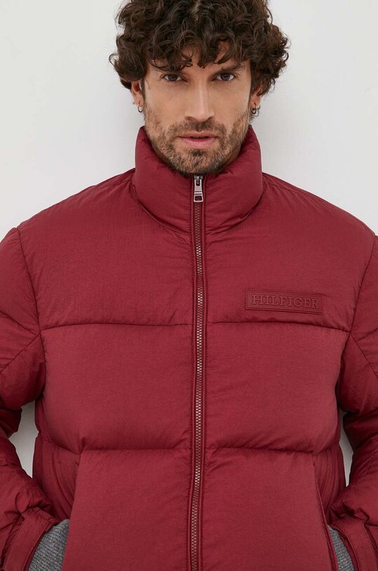 Пухова куртка Tommy Hilfiger бордо MW0MW32785