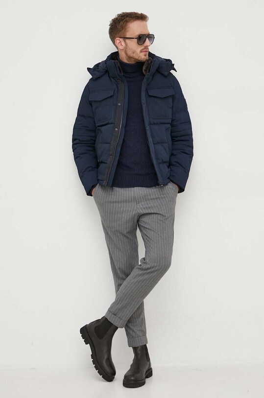 Tommy Hilfiger kurtka MW0MW32790 granatowy AW23