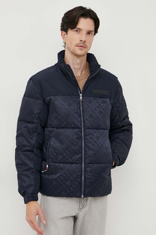 Tommy Hilfiger kurtka bez kaptura niebieski MW0MW33430