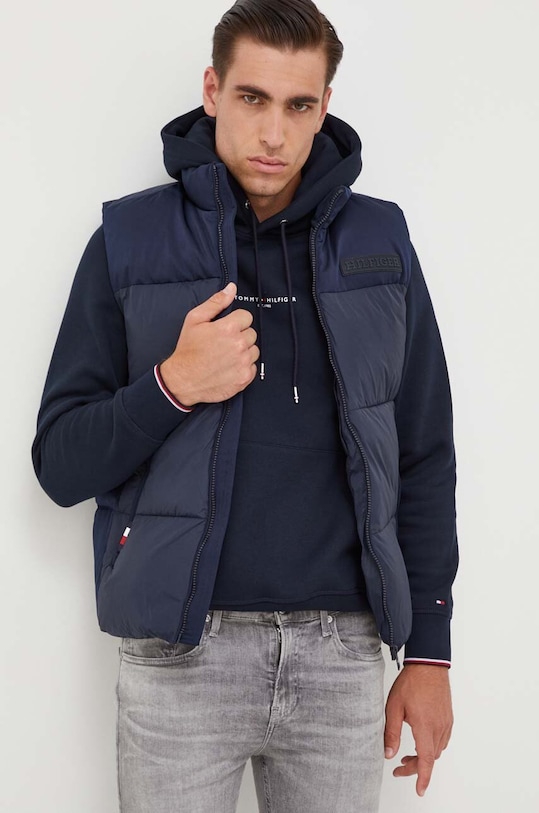 Tommy Hilfiger bezrękawnik granatowy MW0MW32769