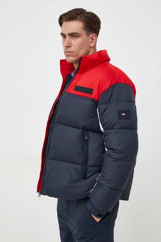 Jakna Tommy Hilfiger mornarsko plava MW0MW32770