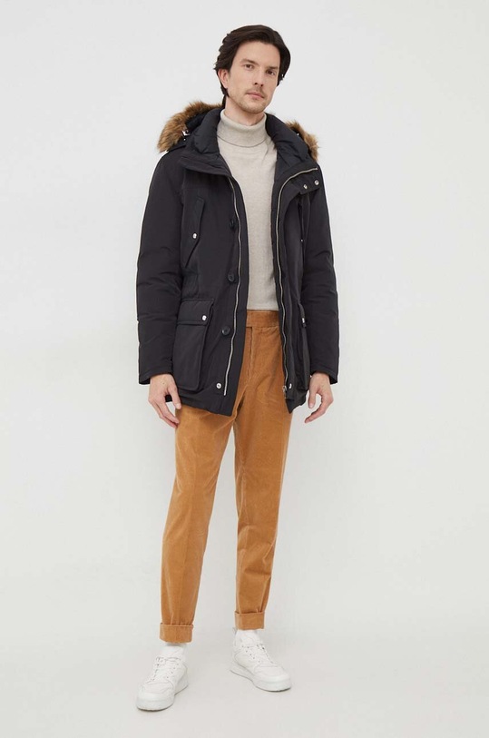 BOSS kurtka puchowa 50499371 czarny AW23