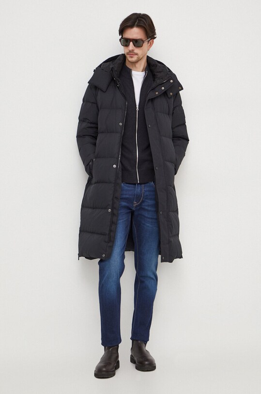 BOSS kurtka puchowa 50499795 czarny AW23